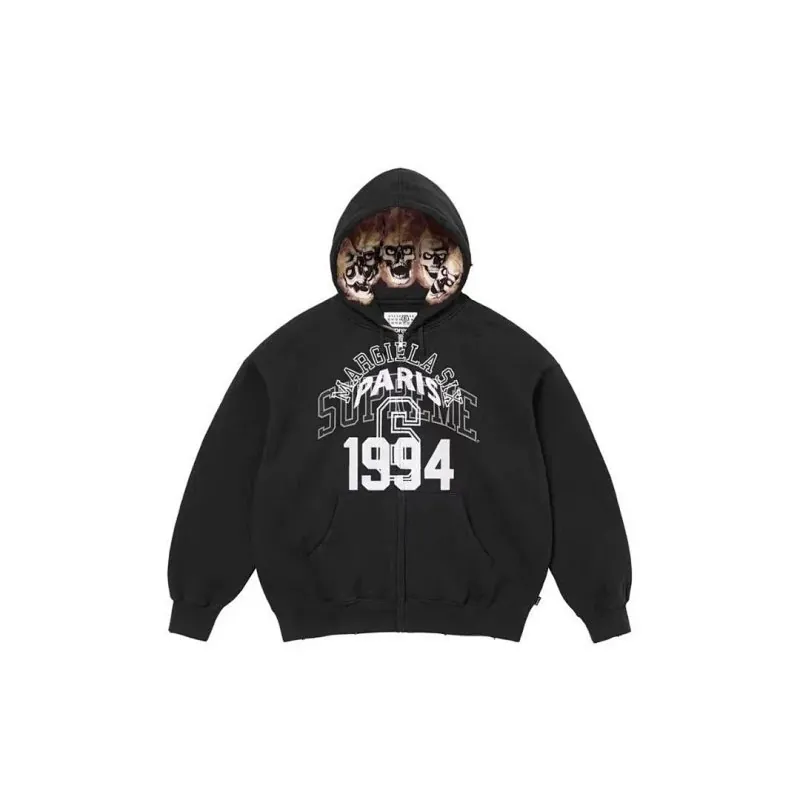 Stussy Paris 1994 Black Hoodie