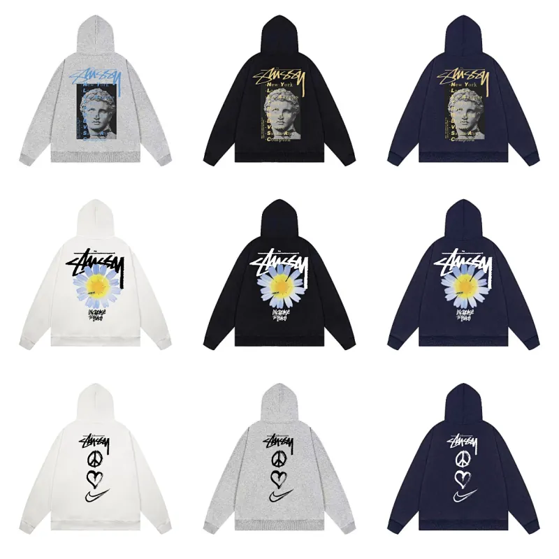 Stussy Portrait Graphic Hoodie Collection