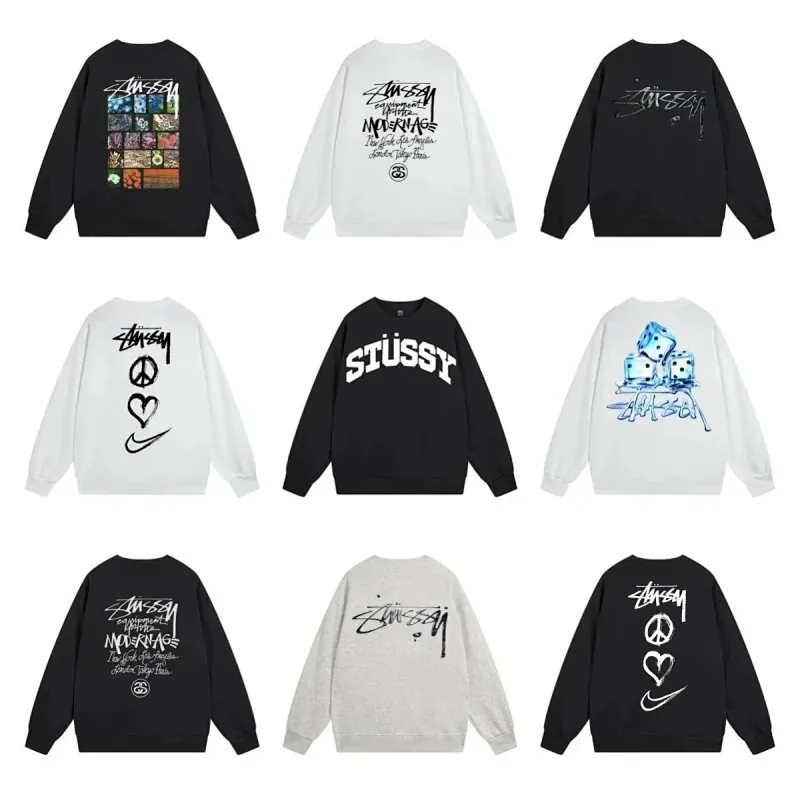 Stussy World Tour Sweatshirt Collection