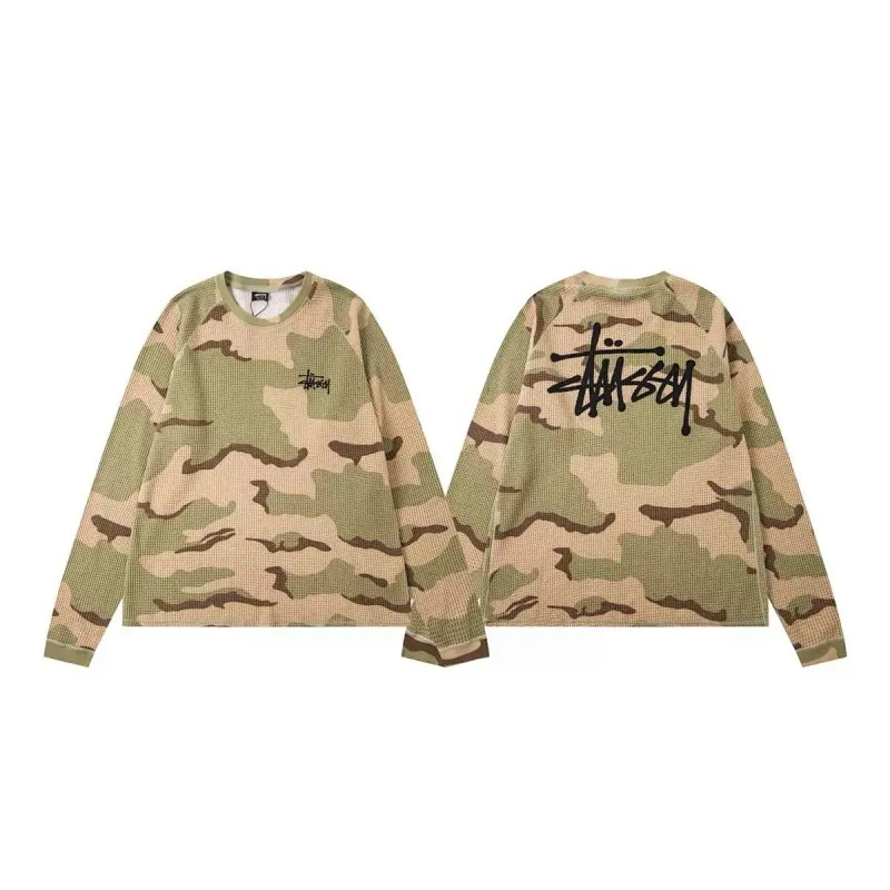 Stussy Camo Long Sleeve T-Shirt