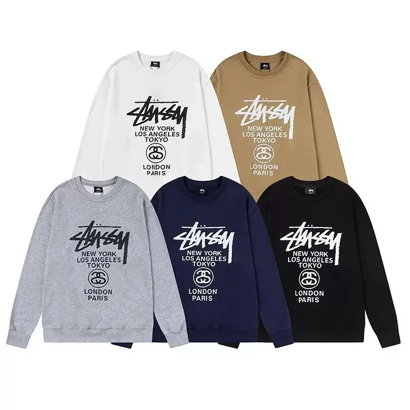 Stussy World Tour Crewneck Sweatshirt Collection