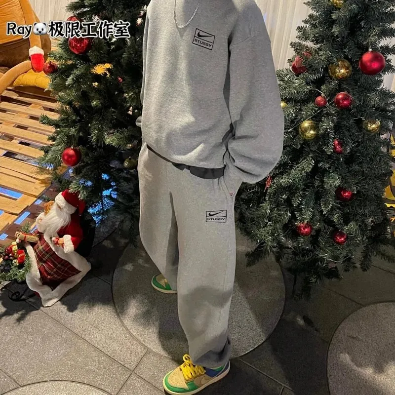 Nike Tech Fleece Grey Hoodie And Sweatpants Set