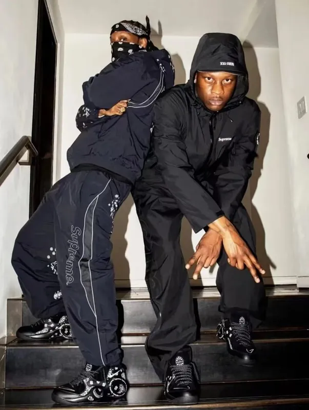 Supreme Nylon Tracksuit Jacket And Pants