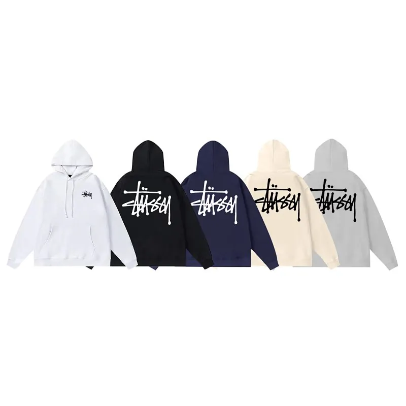 Stussy Script Logo Hoodie Four Colour Set