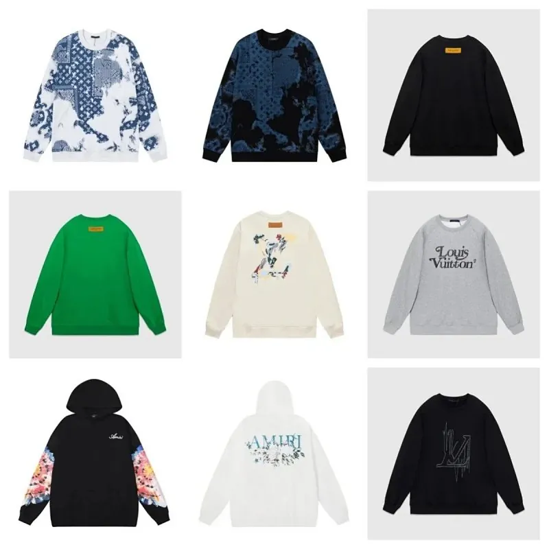 Louis Vuitton Monogram Print Sweatshirt Collection