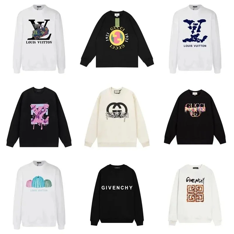 Louis Vuitton Logo Crewneck Sweatshirt Collection