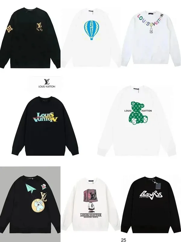 Louis Vuitton Graphic Print Sweatshirt Collection