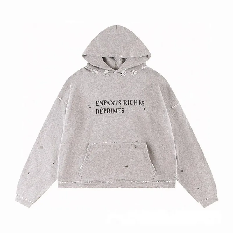 Enfants Riches Deprimes Logo Grey Hoodie