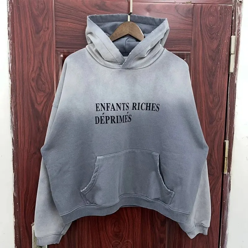Enfants Riches Deprimes Faded Blue Hoodie