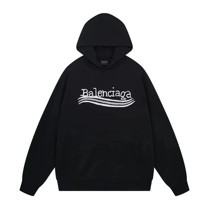 Balenciaga Wave Logo Hoodie