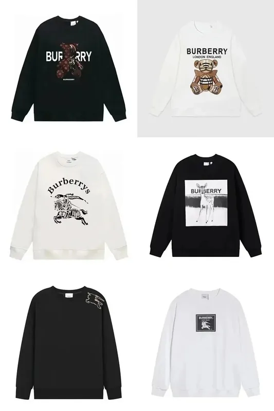 Burberry Logo Sweatshirt Collection