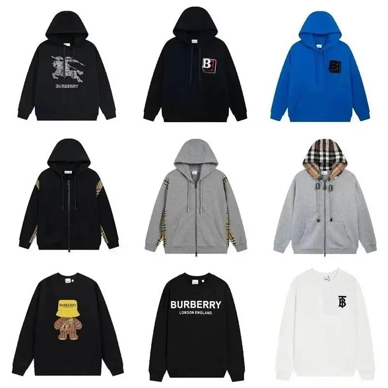 Burberry Check Zip Hoodie Collection