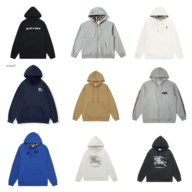 Burberry Logo Hoodie Collection