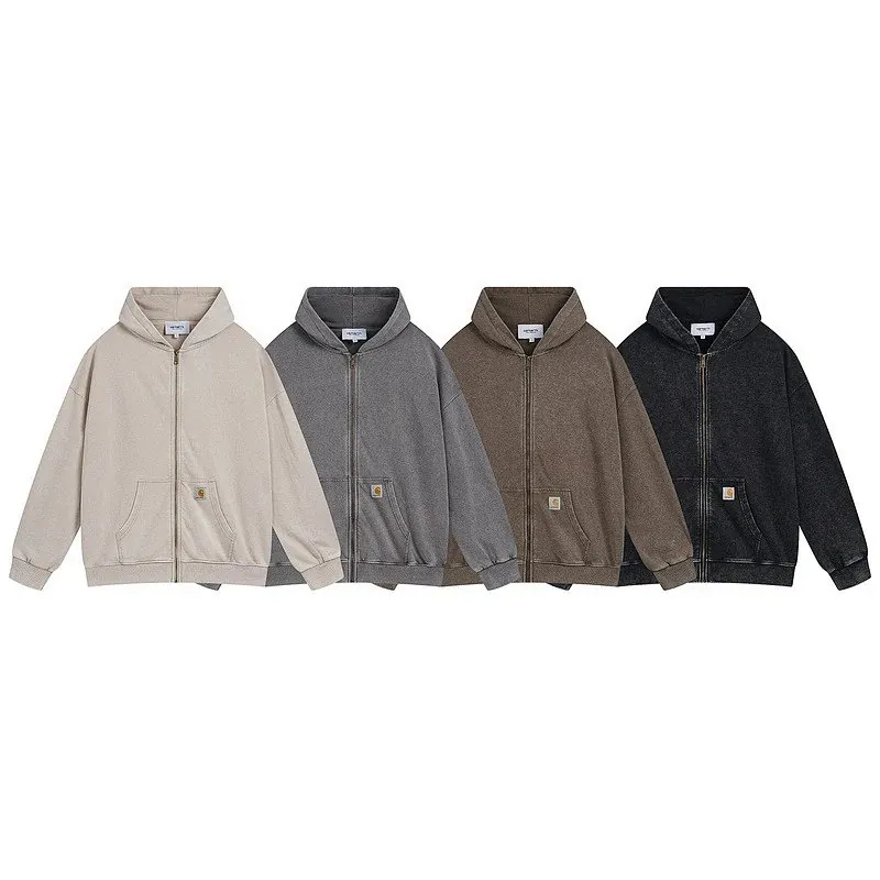 Carhartt Washed Zip Hoodie Collection