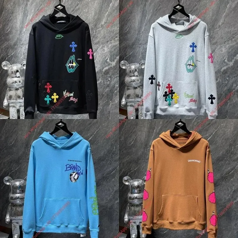 Chrome Hearts Cross Print Hoodie Collection