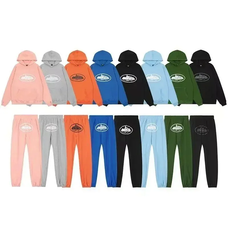 Corteiz Alcatraz Logo Hoodie Tracksuit Collection