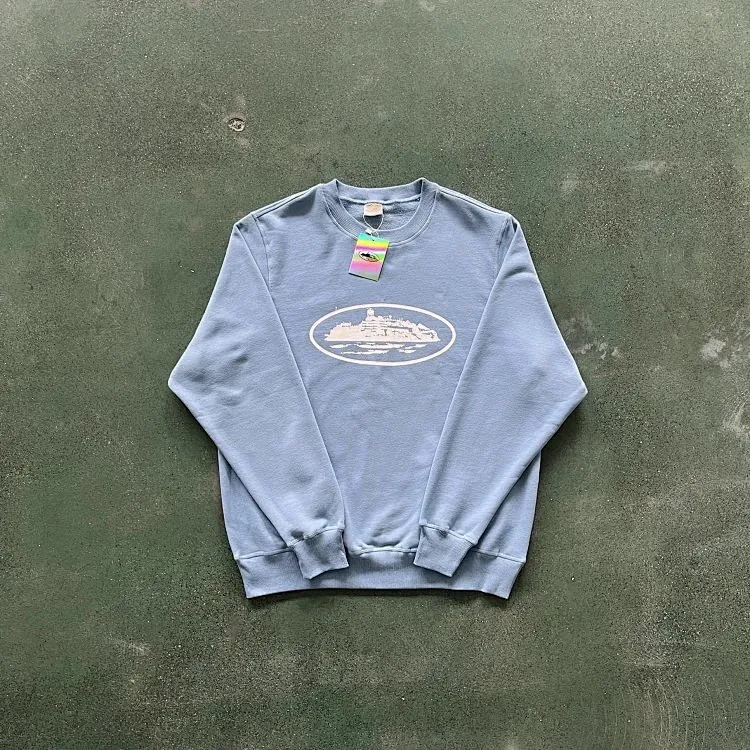 Corteiz Alcatraz Logo Crewneck Sweatshirt