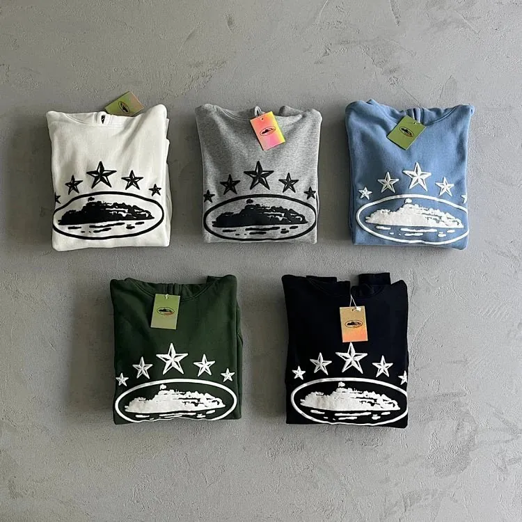 Corteiz Four Star Alcatraz Hoodie Collection