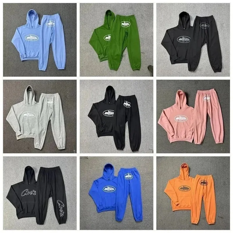 Corteiz Alcatraz Logo Hoodie Tracksuit Collection