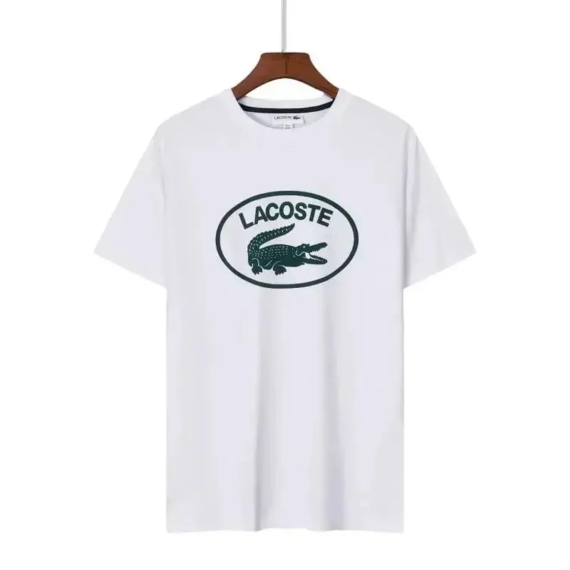 Lacoste Croc Oval Logo White T-Shirt