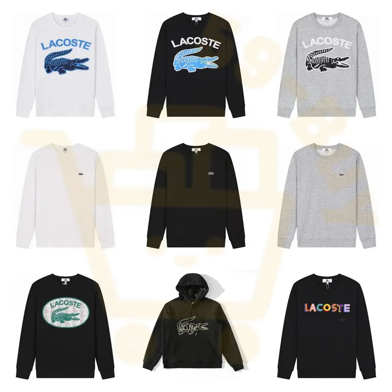 Lacoste Croc Logo Sweatshirt Collection