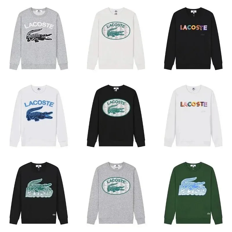 Lacoste Croc Print Sweatshirt Collection