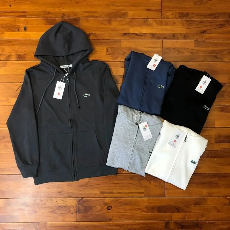 Lacoste Croc Logo Zip Hoodie Collection