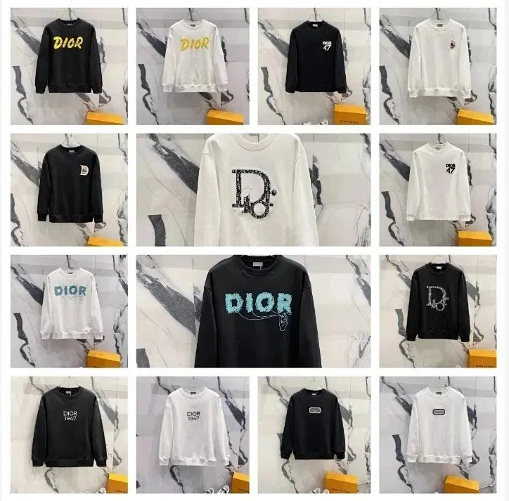 Dior Lettering Logo Sweatshirt Collection