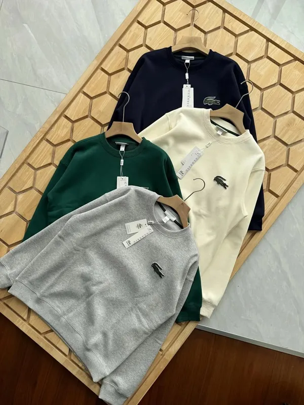 Lacoste Croc Logo Sweatshirt Collection