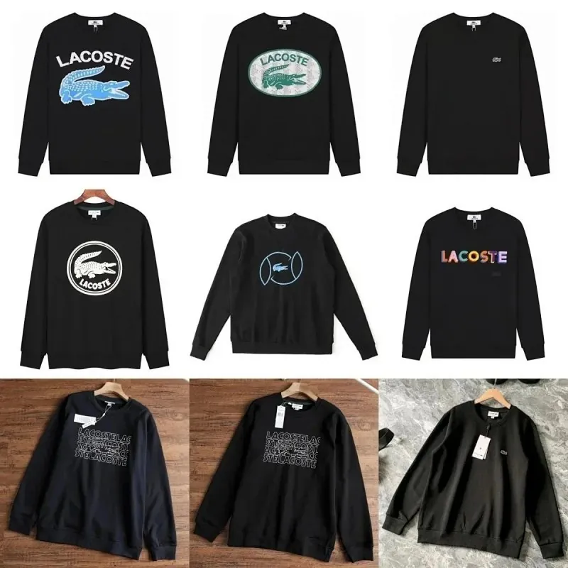 Lacoste Croc Print Sweatshirt Collection