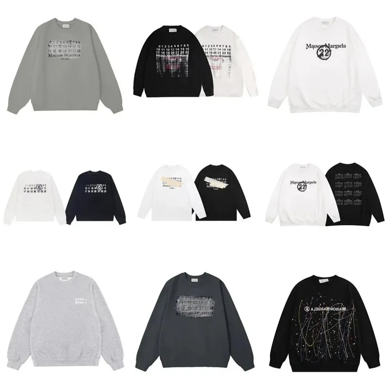 Maison Margiela Numbers Logo Sweatshirt Collection