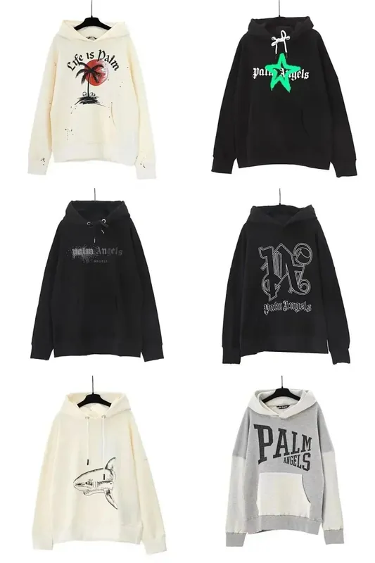 Palm Angels Logo Hoodie Collection