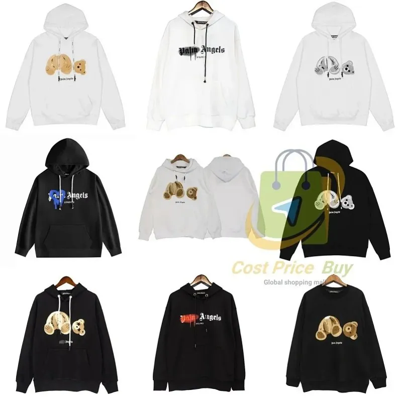 Palm Angels Bear Print Hoodie Collection