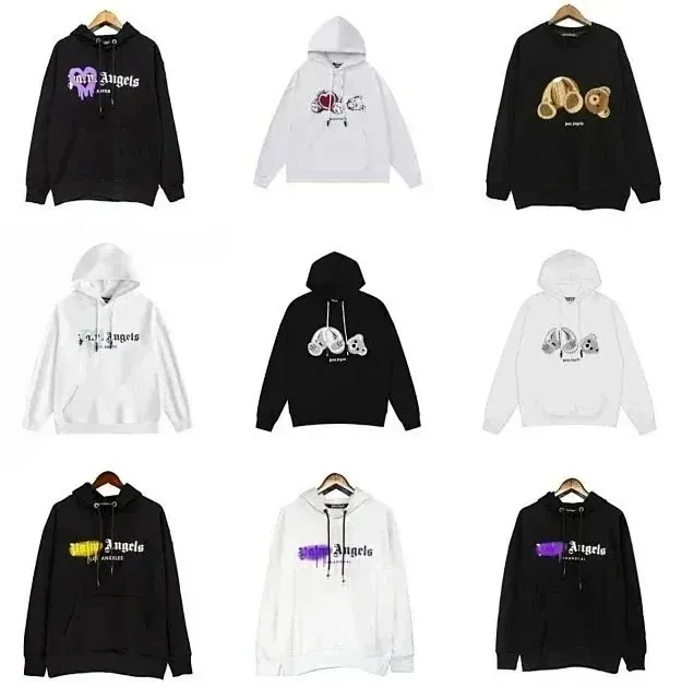 Palm Angels Bear Print Hoodie Collection