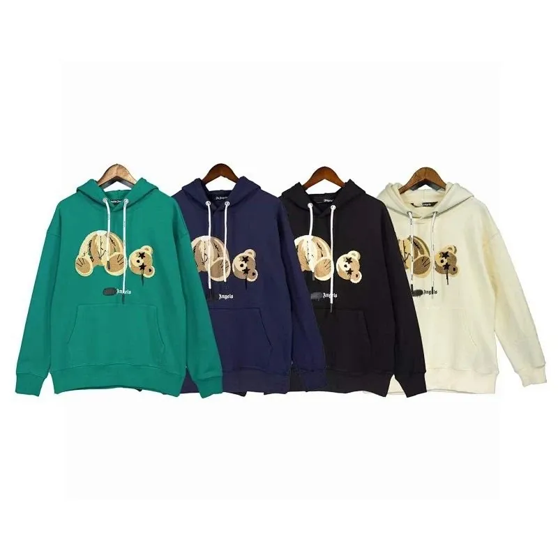 Palm Angels Bear Print Hoodie Collection