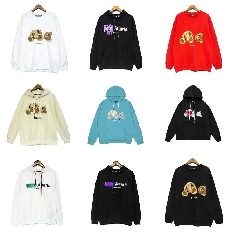 Palm Angels Bear Print Hoodie Collection