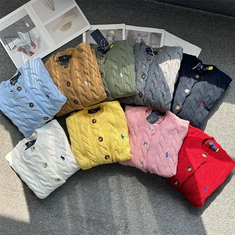 Polo Ralph Lauren Cable Knit Cardigan Collection