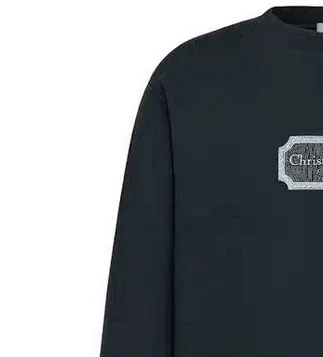Dior Christian Dior Patch Green Sweatshirt