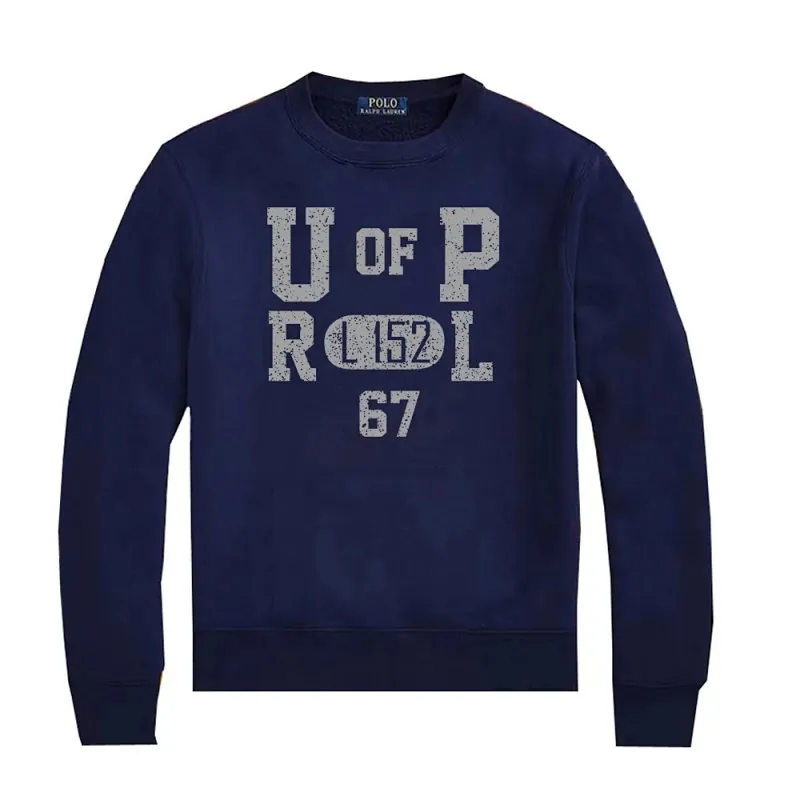 Polo Ralph Lauren U Of P Varsity Navy Sweatshirt