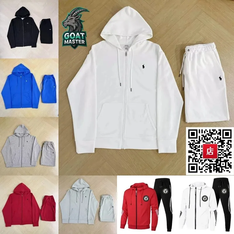 Ralph Lauren Full Zip Hoodie Tracksuit Collection