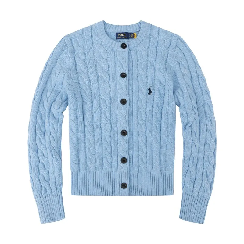 Ralph Lauren Cable Knit Button Cardigan
