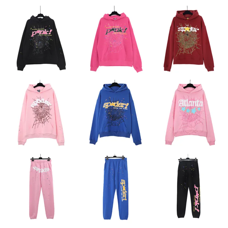 Sp5der Punk Web Hoodie Collection