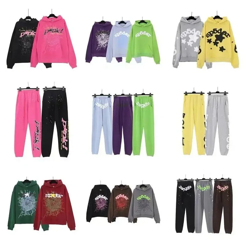 Sp5der Web Hoodie Tracksuit Collection