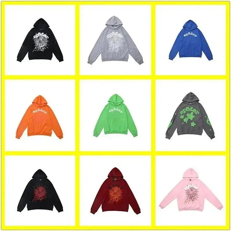 Sp5der Web Print Hoodie Collection