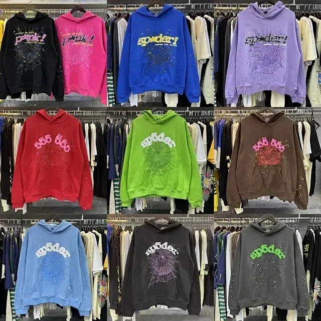 Sp5der Web Hoodie Multicolor Collection