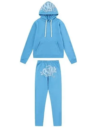 Syna World Blue Graffiti Hoodie Tracksuit