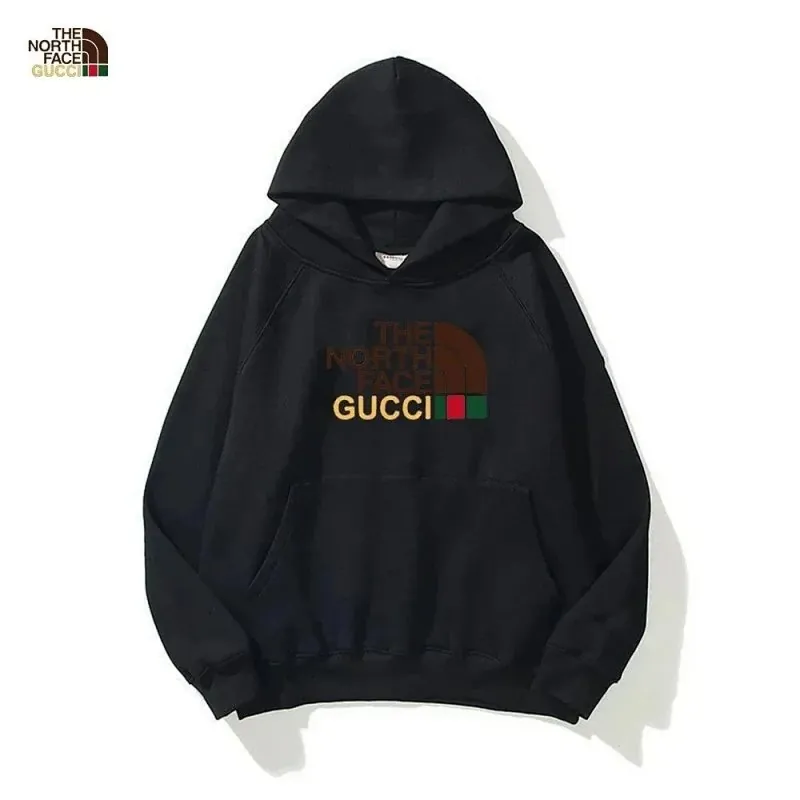 Gucci Logo Pullover Hoodie Black