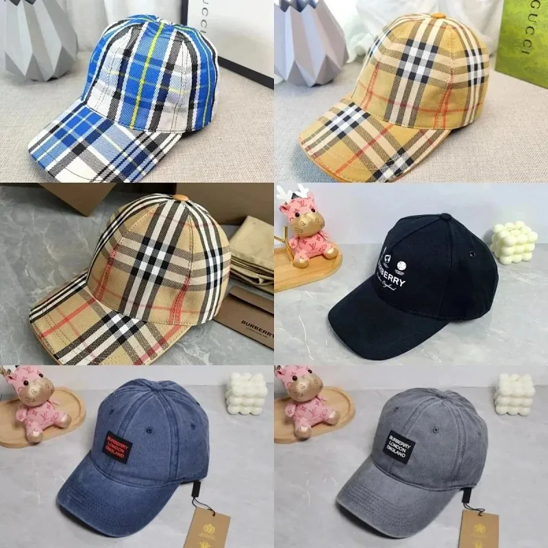 Burberry Vintage Check Baseball Cap Collection