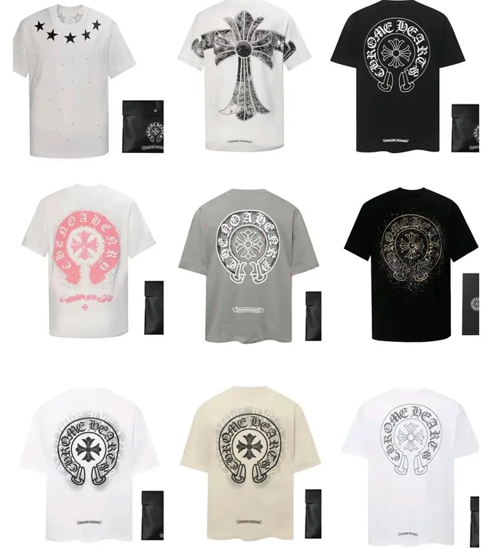 Chrome Hearts Cross Print T-Shirt Collection
