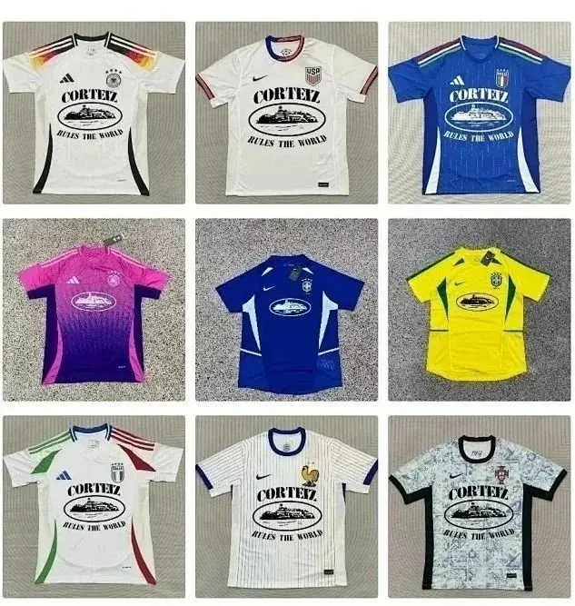 Corteiz Rules The World Football Jersey Collection
